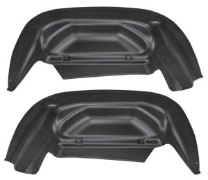 GMC Sierra Wheel Well Guards - Rear - Husky Liners - Black - `14-`15